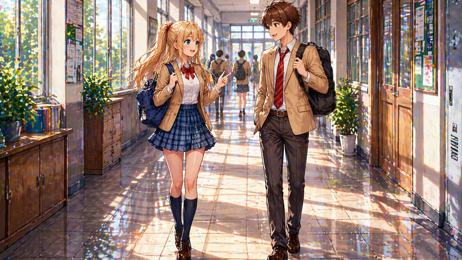 Anime Girl Sakura High School screenshot