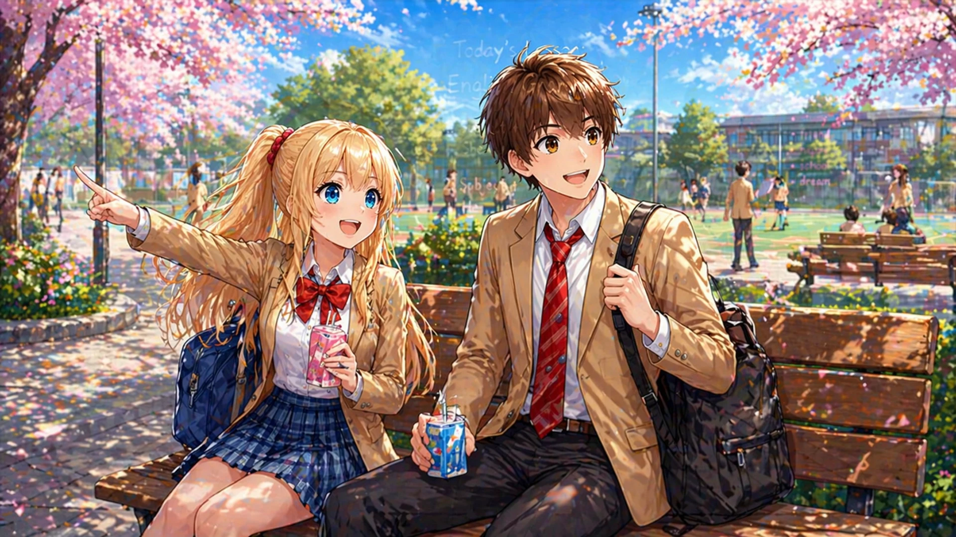 Anime Girl Sakura High School screenshot